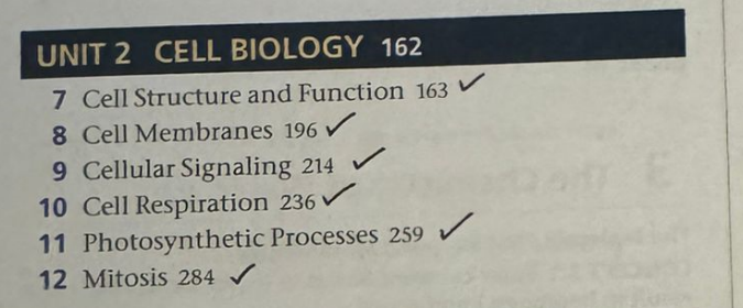 IMAT Biology Topic Relevant Pages from The Pearson's book for this topic